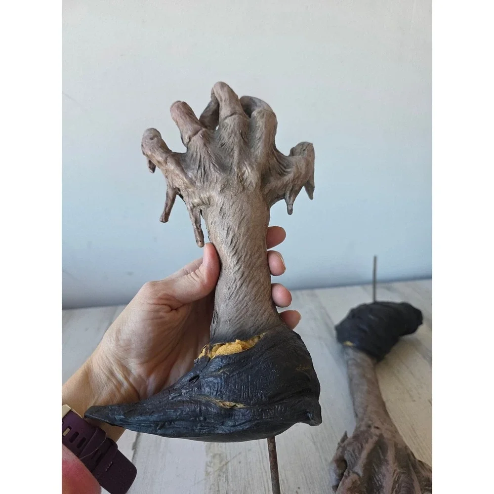 Halloween groundbreaker rubber vintage‎ zombie hands prop lawn decor